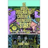 35 Video Podcasting Careers and Businesses to Start : Step-by-Step Guide for Home-Grown Broadcasters