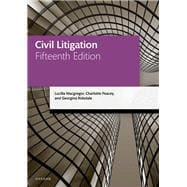 Civil Litigation,9780192858825