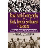Rural Arab Demography and Early Jewish Settlement in Palestine
