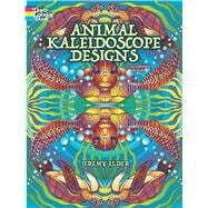 Animal Kaleidoscope Designs Coloring Book