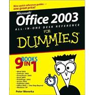 Office 2003 All-in-One Desk Reference for Dummies®