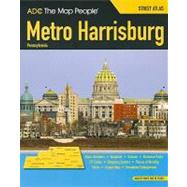 ADC the Map People Metro Harrisburg Pennsylvania Street Atlas