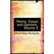 Poems, Essays and Opinions