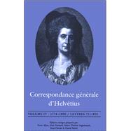 Correspondance Générale D'helvétius 1774-1800