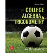 Looseleaf for College Algebra & Trigonometry, 2nd Edition