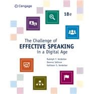 MindTap for Verderber/Sellnow/Verderber's The Challenge of Effective Speaking in a Digital Age, 1 term Instant Access