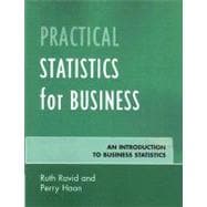 Practical Statistics for Business An Introduction to Business Statistics