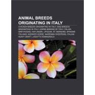 Animal Breeds Originating in Italy