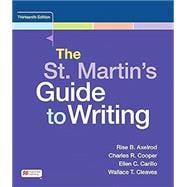 Loose-Leaf Version for The St. Martin's Guide to Writing