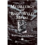 Metallurgy of Basic Weld Metal