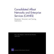 Consolidated Afloat Networks and Enterprise Services (CANES) Manpower, Personnel, and Training Implications