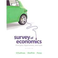Survey of Economics Principles, Applications, and Tools