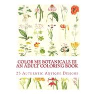 Botanicals Adult Coloring Book