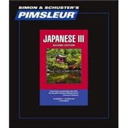 Pimsleur Japanese Level 3 CD Learn to Speak and Understand Japanese with Pimsleur Language Programs