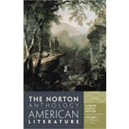 The Norton Anthology of American Literature, Vol. 1 (Shorter Eighth Edition)