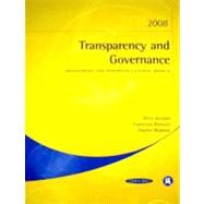Transparency and Governance 2008