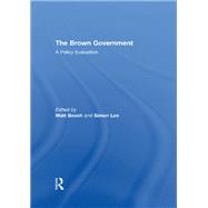 The Brown Government: A Policy Evaluation