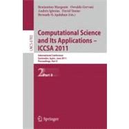 Computational Science and Its Applications-ICCSA 2011