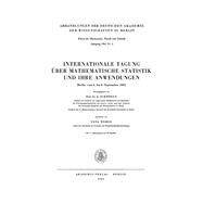 Internationale Tagung über mathematische Statistik und ihre Anwendungen