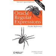 Oracle Regular Expressions Pocket Reference, 1st Edition