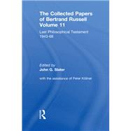 The Collected Papers of Bertrand Russell, Volume 11