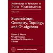 Superstrings, Geometry, Topology, and C*-Algebras