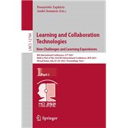 Learning and Collaboration Technologies: New Challenges and Learning Experiences