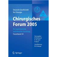 Chirurgisches Forum 2005 Fur Experimentelle Und Klinische Forschung