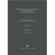 Chinesische Und Manjurische Handschriften Und Seltene Drucke
