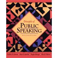 MySpeechLab with E-Book Student Access Code Card for Principles of Public Speaking (standalone)