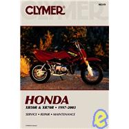 Clymer Honda Xr50R & Xr70R, 1997-2003