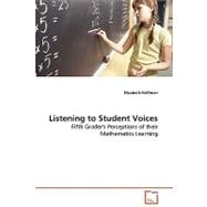 Listening to Student Voices