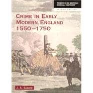 Crime in Early Modern England 1550-1750