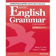 Basic English Grammar Student Book with Answer Key, International Version