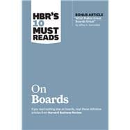 Hbr's 10 Must Reads on Boards