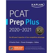 PCAT Prep Plus 2020-2021 2 Practice Tests + Proven Strategies + Online