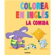 Colorea en inglés: La comida