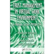 Trust Management in Virtual Work Environments: A Human Factors Perspective