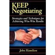 Keep Negotiating