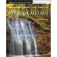 Applied Calculus + Wileyplus Card
