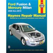 Haynes Repair Manual Ford Fusion and Mercury Milan Automotive Repair Manual