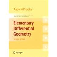 Elementary Differential Geometry,9781848828902