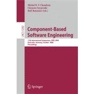 Component-Based Software Engineering : 11th International Symposium, CBSE 2008, Karlsruhe, Germany, October 14-17, 2008, Proceedings
