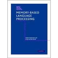 Memory-based Language Processing