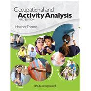 Occupational and Activity Analysis