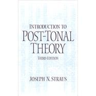 Introduction to Post-Tonal Theory