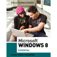 Microsoft Windows 8 : Essential,9781285168906 Microsoft Windows 8 : Essential,9781285168906