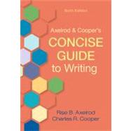 Axelrod and Cooper's Concise Guide to Writing