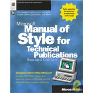 The Microsoft Manual of Style for Technical Publications