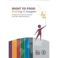 Right To Food Making It Happen: Progress And Lessons Learned Through Implementation